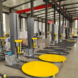 Fully <strong>Automatic</strong> Intelligent Pallet Wrapping Machine Pallet <strong>Wrapper</strong> Pallet Stretch Wrapping Machine - Product Image 2