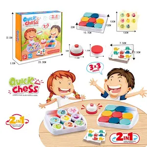 Eğitici oyuncak Hoye el sanatları çocuk masa oyunları slayt numarası bulmaca yaratıcı 2 in 1 Huarong yol yeni oyuncaklar 2023 çocuklar
