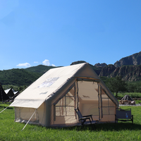 Grande tente gonflable portable en tissu Oxford durable, multi-usages, pour camping en extérieur, vente en gros, haute qualité
