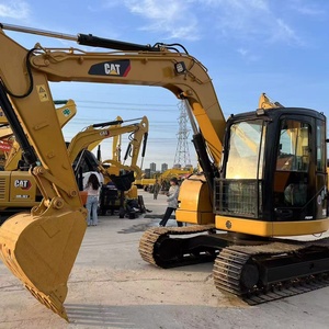 Mini Excavadora Usada CAT 308D de 8 Toneladas con Flexibilidad y Gran Resistencia para Excavación de Zanjas en Huertos para Plantación - Product Image 4