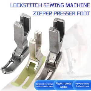 Mesin Jahit Lockstitch Ritsleting Presser Mesin Jahit Kaki Suku Cadang