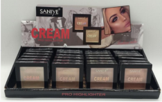 Illuminante Viso Saniye in Crema, Confezione con Stampa Dorata - Product Image 3