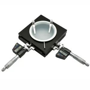 Mechanical การวัดกล้องจุลทรรศน์ XY Stage สำหรับกล้องจุลทรรศน์ดิจิตอลไมโครมิเตอร์หัว