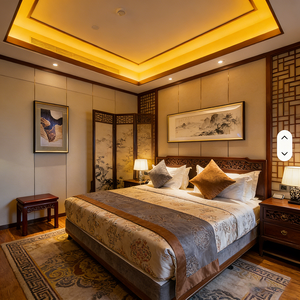 Ensemble de lit <span class=keywords><strong>d</strong></span>'hôtel de luxe moderne, taille personnalisée, éco-responsable, durable, pour chambres <span class=keywords><strong>d</strong></span>'<span class=keywords><strong>hôtes</strong></span> et appartements - Product Image 5