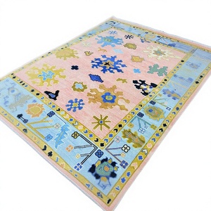 พรมขนสัตว์โอเรียนเต็ลแบบถักสำหรับประตูแนววินเทจ - Product Image 1