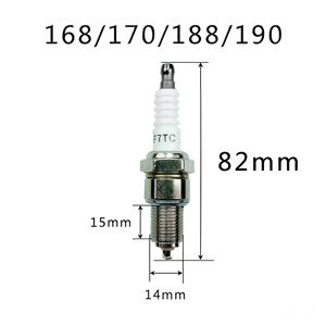 Bougie d'allumage F7TC pour Honda GX120 GX160 GX200 GX240 GX270 GX340 GX390 Générateur Tondeuse à gazon Pièces de tracteur - Product Image 5