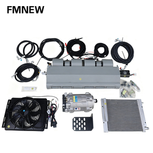 Compresor de Aire Acondicionado Eléctrico Universal de 20cc 850w 12v 24V para Camiones/<span class=keywords><strong>Furgonetas</strong></span> 20cc 750W 2300RPM (Con Manguera) para Uso Universal - Product Image 1