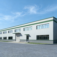 Usine de structures en acier préfabriquées, atelier industriel, entrepôt pour l'industrie lourde, ignifuge, durable