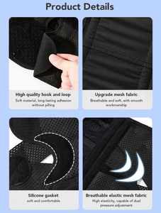 Soporte Ortopédico de Neopreno para Rodilla, Ajustable con Resorte, para Lesiones Meniscales, Dolor Articular y Recuperación de Artritis - Product Image 4