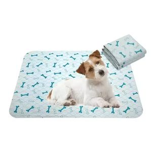 吸収性の再利用可能な子犬パッド犬用の防水洗えるおしっこパッド - Product Image 5