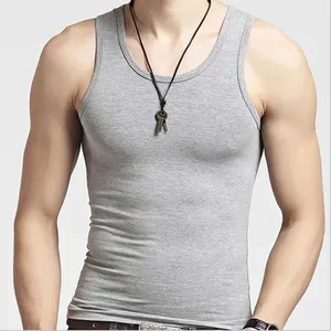 Custom hot sale men breathable soft elastic gym underwear anti-pilling sustainable tank tops