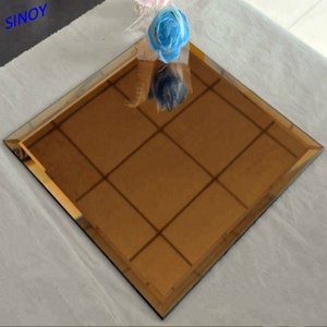 Miroir en verre bronze à structure solide pour meubles, prix direct usine - Product Image 2