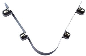 Clip à ressort en forme de V en acier inoxydable, bouton poussoir, clip à pression pour la fixation des tubes de poteaux de tente - Product Image 3