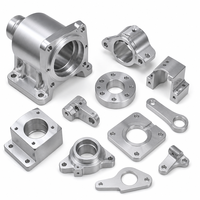 Service de fraisage CNC de précision sur mesure, pièces de robot en Al 7075 haute résistance, précision de 0,01 mm, certifié ISO9001, prototype usiné OEM