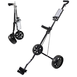 Chariot de golf à pousser à la main en aluminium à 3 roues - Product Image 4