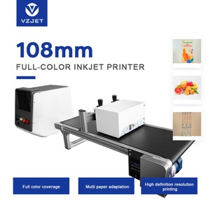 Imprimante d'étiquettes numérique portable couleur à jet d'encre pour logos sur papier kraft, carton, tissu enduit Kevan108 – Nouveau modèle compact - Product Image 1