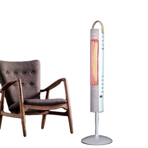 Chauffage infrarouge électrique autonome 1500W, étanche IP65, télécommande tactile, écran LCD, en aluminium anodisé, pour terrasse - Product Image 6