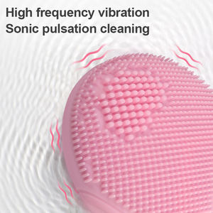 Kuas Pembersih Wajah Mini Logo Kustom Sikat Pengelupas Kulit Wajah Kuas Pembersih Wajah Kuas Wajah Silikon - Product Image 6