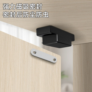 Magnetic <b>Door</b> <b>Catch</b> Nylon Cabinet <b>Door</b> Stop For Storage Closet Minimalist Design - Product Image 4