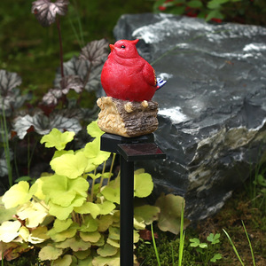 屋外防水樹脂小さなfirebirdソーラー芝生ライト通路中庭スクエアガーデンパスプラザ - Product Image 3