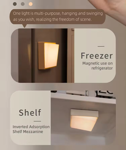 Veilleuse murale à minuterie, LED rechargeable à intensité variable, lampe portable pour chambre d'enfant, fixation magnétique, à brancher sur prise murale pour couloir et chambre à coucher - Product Image 3