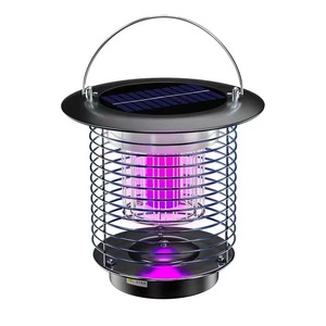 <span class=keywords><strong>Lampe</strong></span> <span class=keywords><strong>anti</strong></span>-moustiques LED solaire, étanche IP65, pour extérieur, jardin, maison, cour, pelouse, lumière <span class=keywords><strong>anti</strong></span>-moustiques à choc électrique - Product Image 2