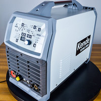 Saldatrice KENDE WSME AD DC TIG con Pannello Digitale e Controllo a Pedale, per Saldatura Alluminio MMA Pulse AC DC 200A, Nuovo Motore DC