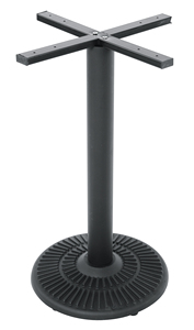 Modern Black Stainless Steel Swivel <b>Bar</b> Chair with Pedestal Base No Armrest Minimalist Design Commercial Furniture for Home <b>Bar</b> - Product Image 6