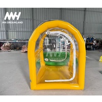 Dôme gonflable coloré de tente de bulle de PVC avec le tunnel pour des parties