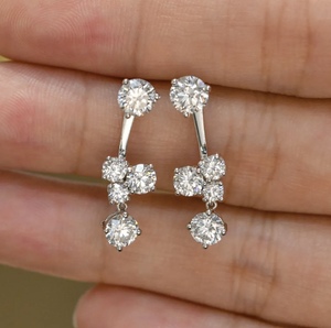 เครื่องประดับสั่งทำพิเศษ ทองแท้ 9k 10k 14k 18k ทองคำขาว ทองคำชมพู ทองคำเหลือง ประดับเพชร/พลอยจากห้องปฏิบัติการ ผลิตจากโรงงาน - Product Image 2