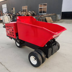 <strong>0.8T</strong> Load <strong>Mini</strong> Dumper with 6 Wheel and Seat Hot Sale Hydraulic Lift Unloading Wheeled Dump Truck - Product Image 2