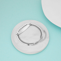 Bracelets d'alerte médicale personnalisés JFJEWER pour femmes, en acier inoxydable à double couche, chaîne serpent et câble, réglables
