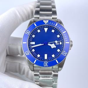 Top-quality 42-millimeter stainless steel luxury diver <b>waterproof</b> chronograph index dial <b>watch</b> for men on the wrist - Product Image 1