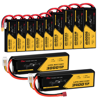 Batterie Lipo 3400/4800/5000/6700mah 7.4V 150C pour modèles RC, avions, hélicoptères, drones, batteries 2S
