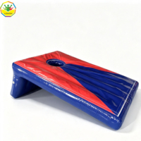 Juego Inflable de Lanzamiento para Formación de Equipos, Juego Inflable de PVC Comercial para Actividades de Team Building, Eventos Corporativos y Actividades al Aire Libre