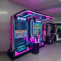 Bornes de tir VR à double écran Thunder Action largement adoptées pour les centres commerciaux, les parcs d'attractions familiales et les lieux de divertissement intérieurs