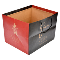 Meilleures ventes, sacs en papier d'emballage classiques de haute qualité, recyclables, écologiques, avec poignée, pour vêtements et accessoires