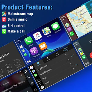 Беспроводной Apple Carplay для Infiniti Q50 QX50 Q60 Q50L 2015-2019 андроид автомобильный мультимедийный интерфейс радио плеер навигация - Product Image 5