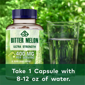 Suplemento de Melón Amargo Extra Fuerte OEM para Control de Peso en Adultos y Salud Digestiva, 120 Cápsulas - Product Image 6