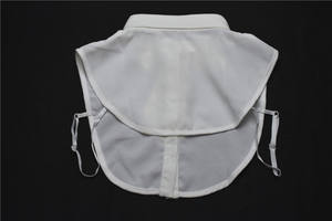 Camisa desmontable cuello blanco cuello de algodón decorativo de prendas de vestir de mujeres collar - Product Image 4