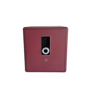 Coffres-forts de sécurité électroniques numériques à code biométrique par empreinte digitale en acier de luxe pour la maison, le bureau et l'hôtel, hauteur 450 mm - Product Image 3