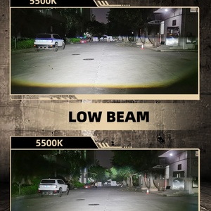 Luz Antiniebla LED Bi-Lente Actualizada con Luz Láser Directa de 5500K, Alta Luminosidad, Impermeable - Product Image 3