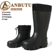 Bottes de neige imperméables en EVA -45°C, chaleur extrême, doublure en laine amovible, chaussures d'extérieur pour la pêche et la chasse, direct usine