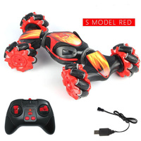 Haute qualité Rc 2.4ghz 4wd main montre télécommande dérive torsion geste capteur escalade cascadeur jouet voiture pour les enfants