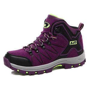 <span class=keywords><strong>Botas</strong></span> tácticas Otoño Invierno zapatos de senderismo impermeables antideslizantes zapatos al aire libre senderismo Cross-Country zapatos para correr para hombres y mujeres - Product Image 4