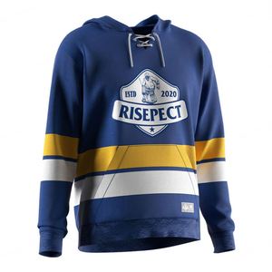 Fournisseur de maillots de hockey personnalisés pour hommes, style streetwear, pour l'entraînement de sublimation et le patinage artistique, modèle Maple Leafs, avec option sweat à capuche - Product Image 3