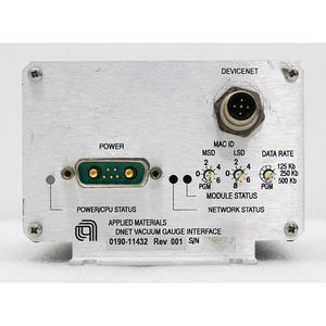 MATERIALES APLICADOS INTERFAZ DE MEDIDOR DE VACÍO DNET 0190-11432 - Product Image 5