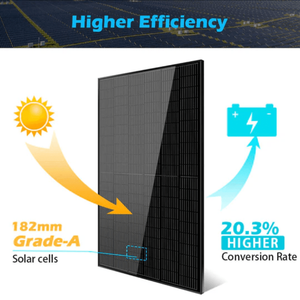 Panneau solaire monocristallin noir PERC Sungold Power 370W (palet de 32 panneaux) UL61730, demi-cellules, garantie 12 ans - Product Image 3