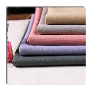 Tecido uniforme de tecido do pano 100% algodão tecido de lona orgânica