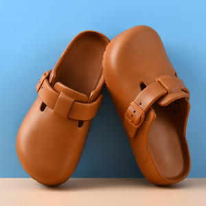 Women's <b>Summer</b> <b>Closed</b> <b>Toe</b> Platform <b>Sandals</b> White EVA Breathable Anti Odor Outdoor Flat <b>Sandals</b> - Product Image 3